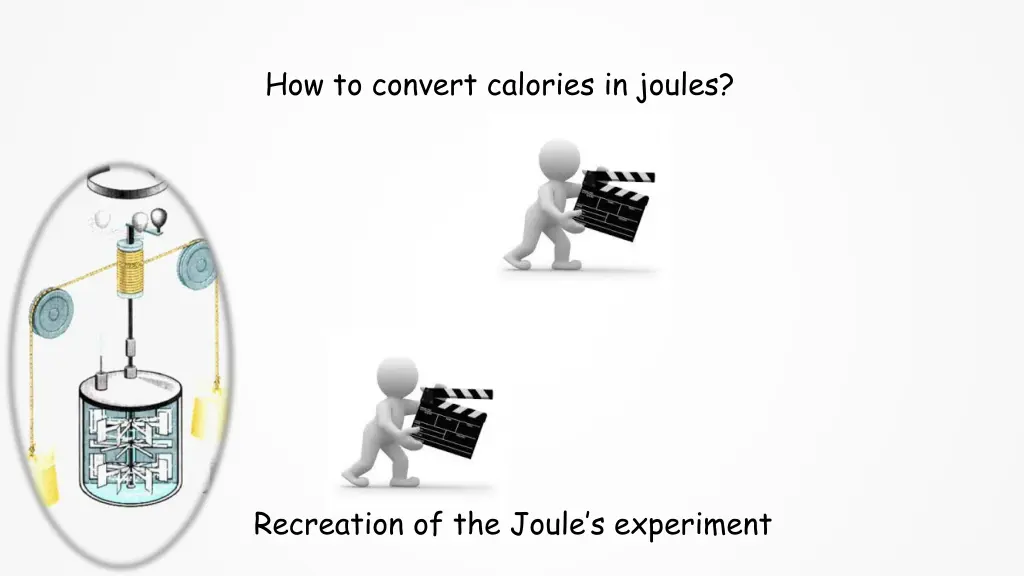 how to convert calories in joules