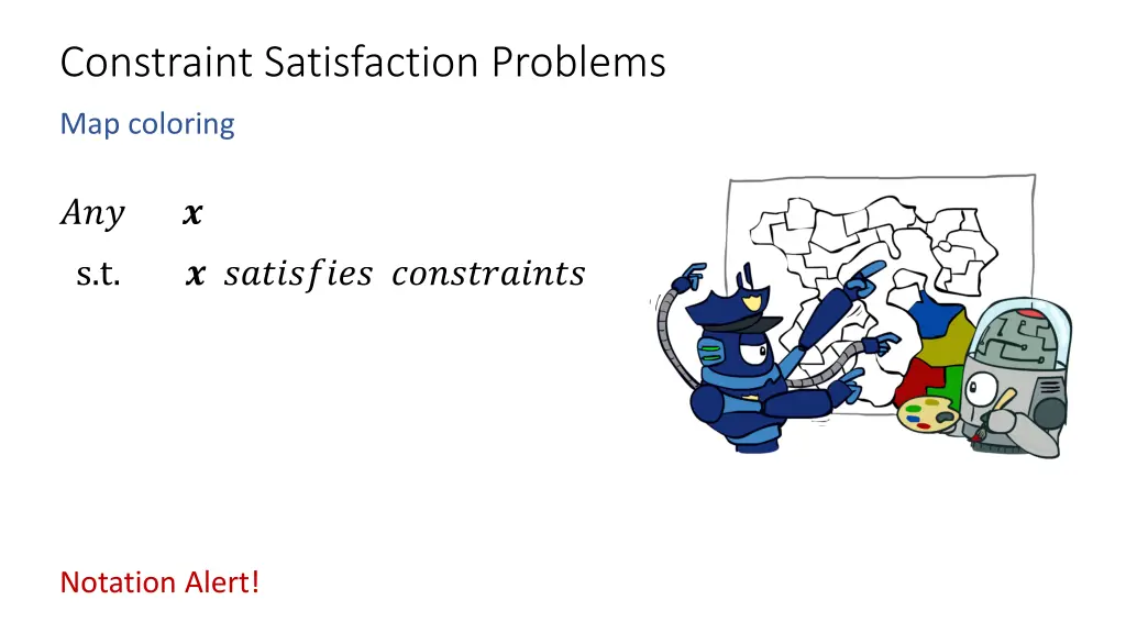 constraint satisfaction problems