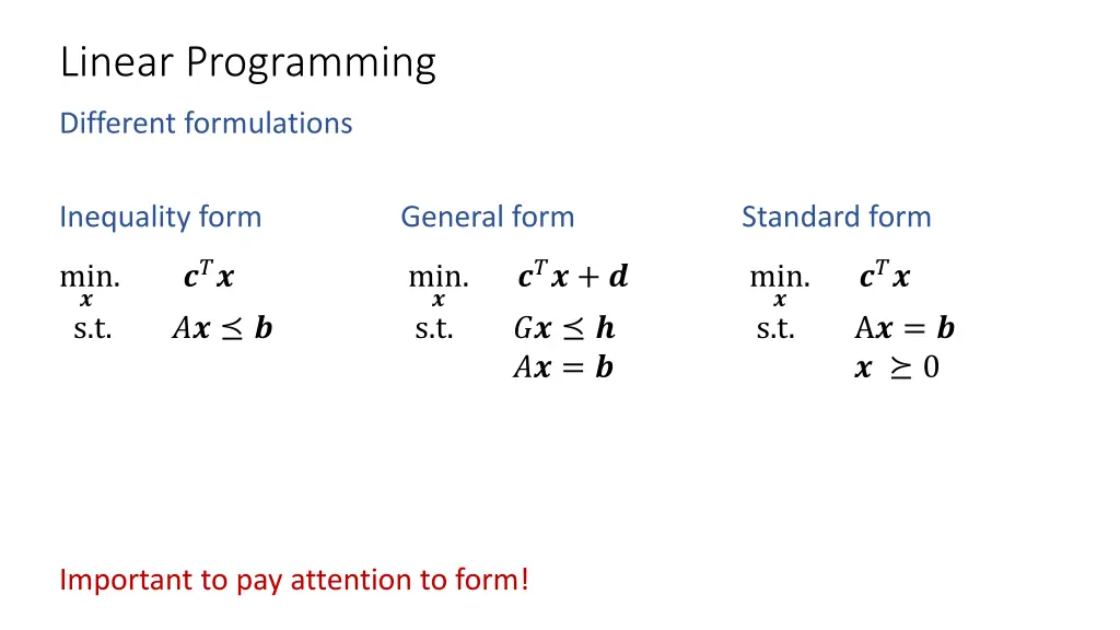 linear programming 1