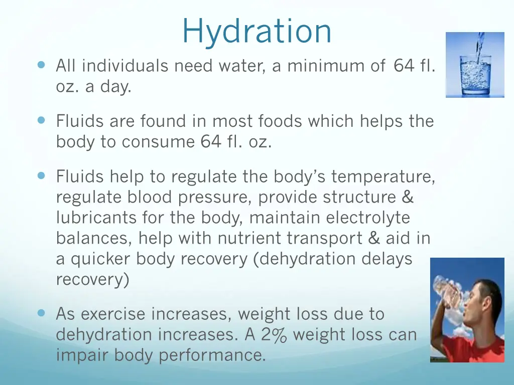 hydration