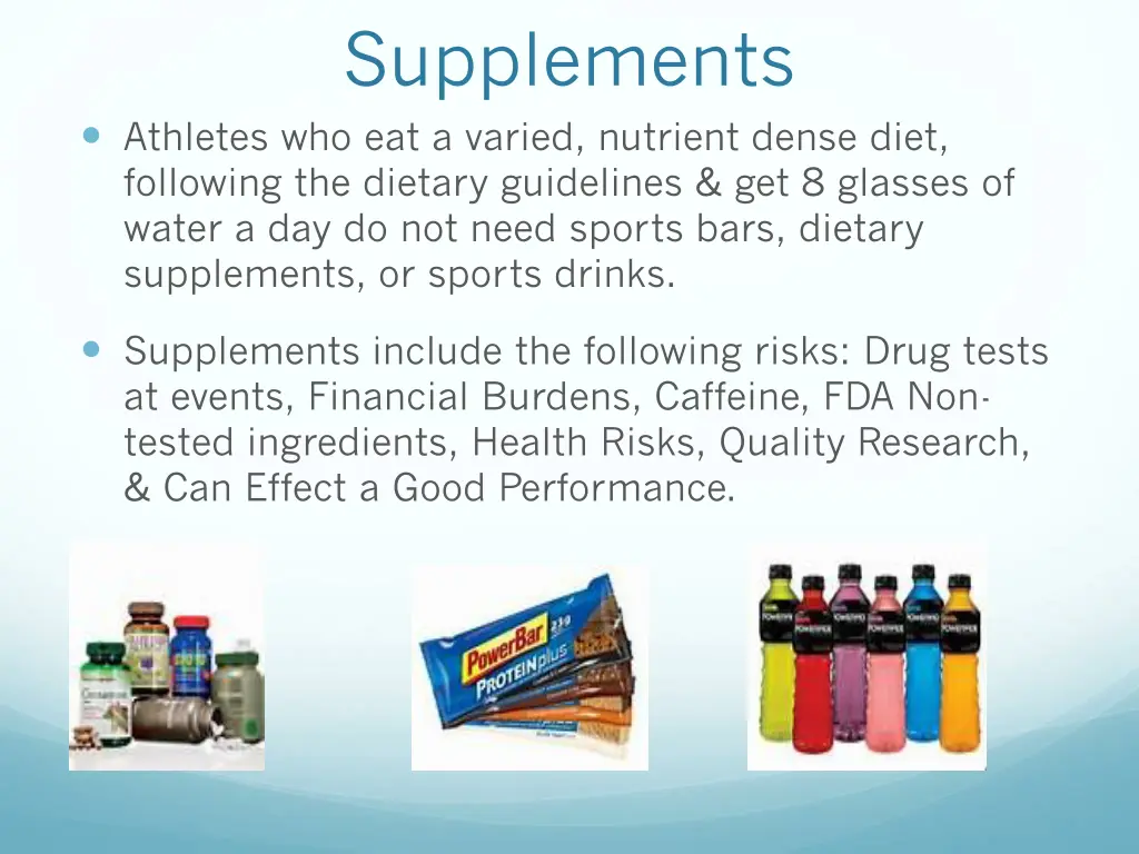 supplements