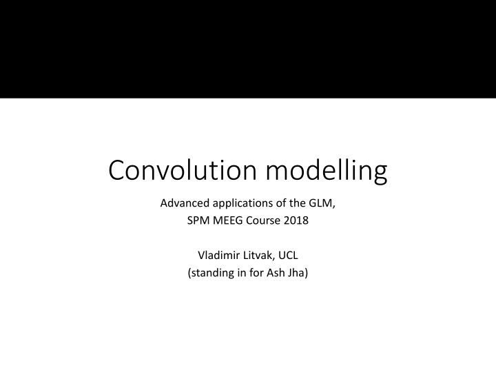 convolution modelling