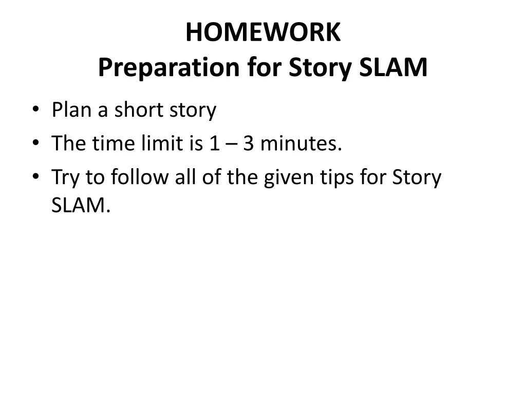 homework