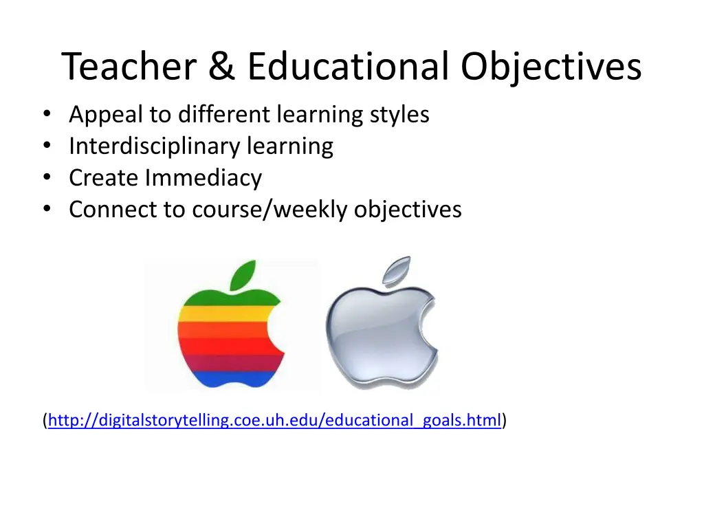 teacher educational objectives appeal