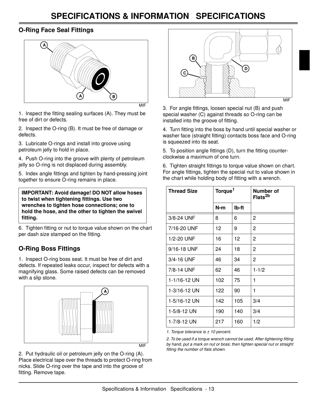 specifications information specifications 5