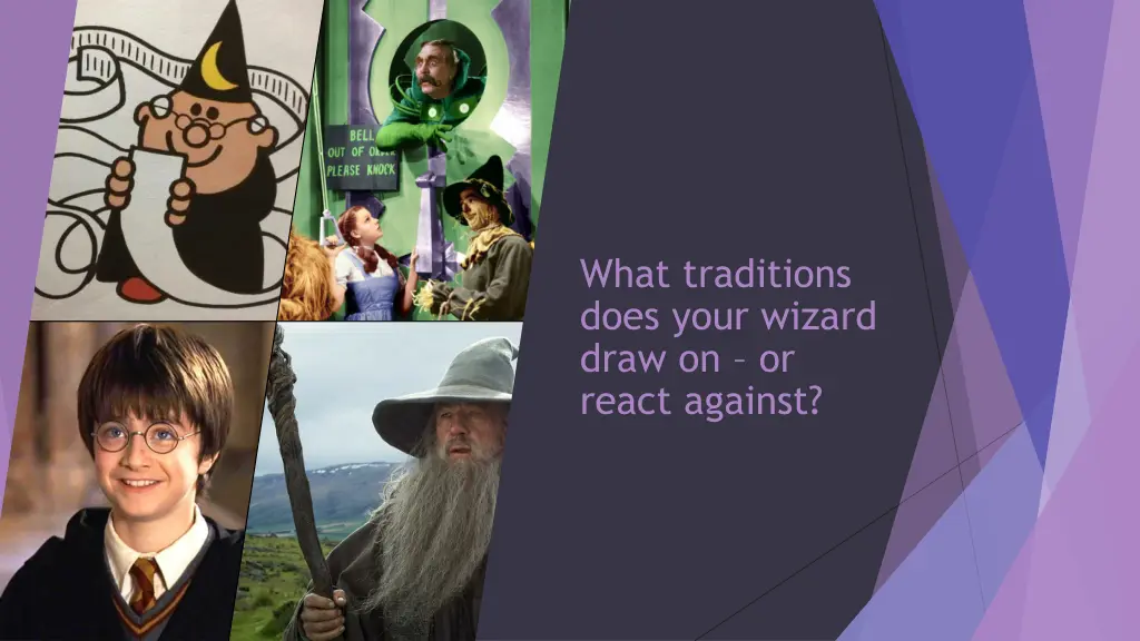 what traditions does your wizard draw on or react