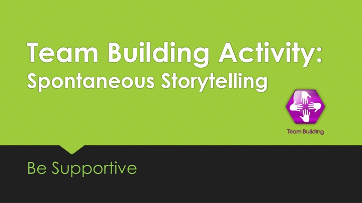 team building activity spontaneous storytelling