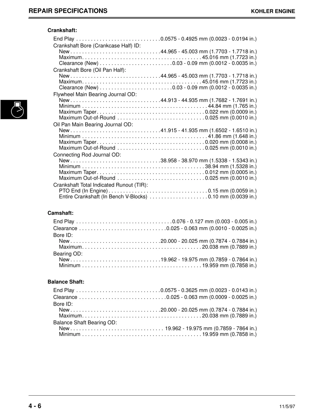 repair specifications 3