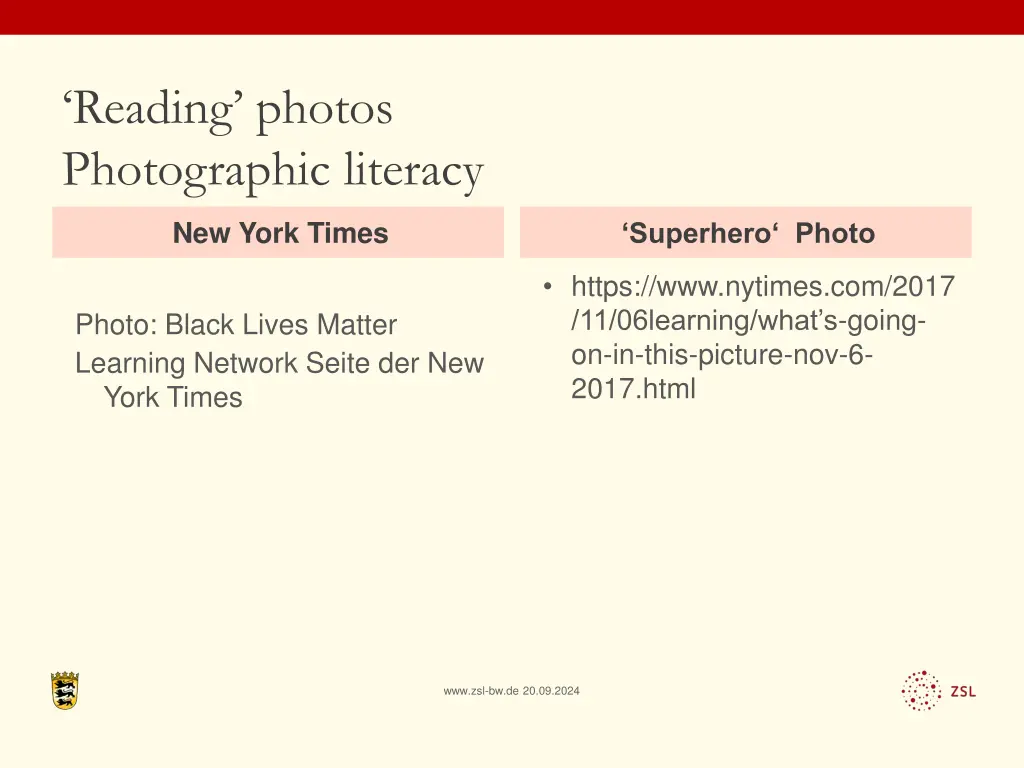 reading photos photographic literacy