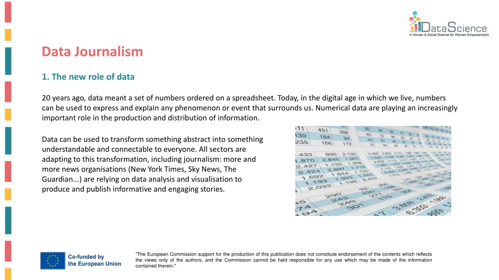 data journalism