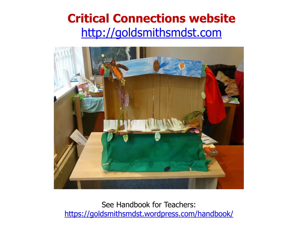 critical connections website http goldsmithsmdst