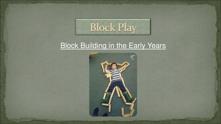 block play