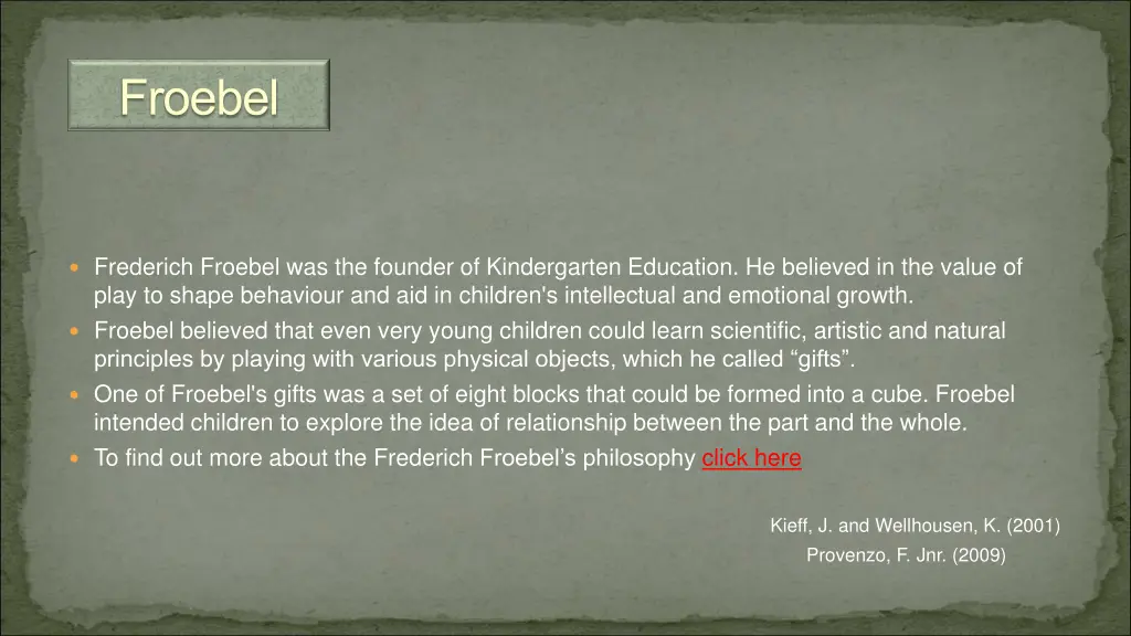 froebel