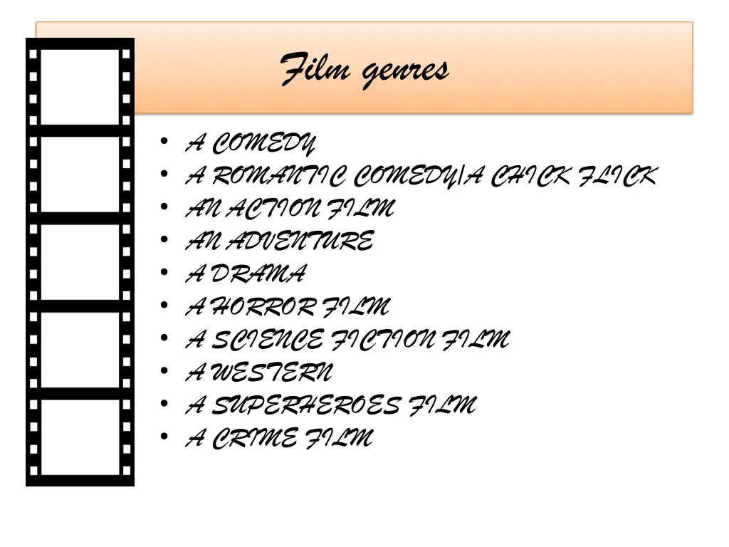 film genres