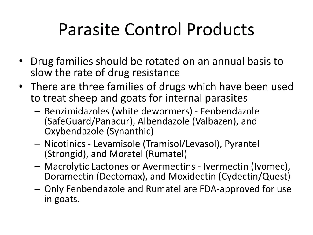 parasite control products 1