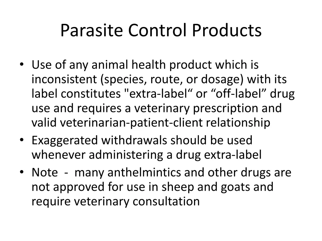 parasite control products 2