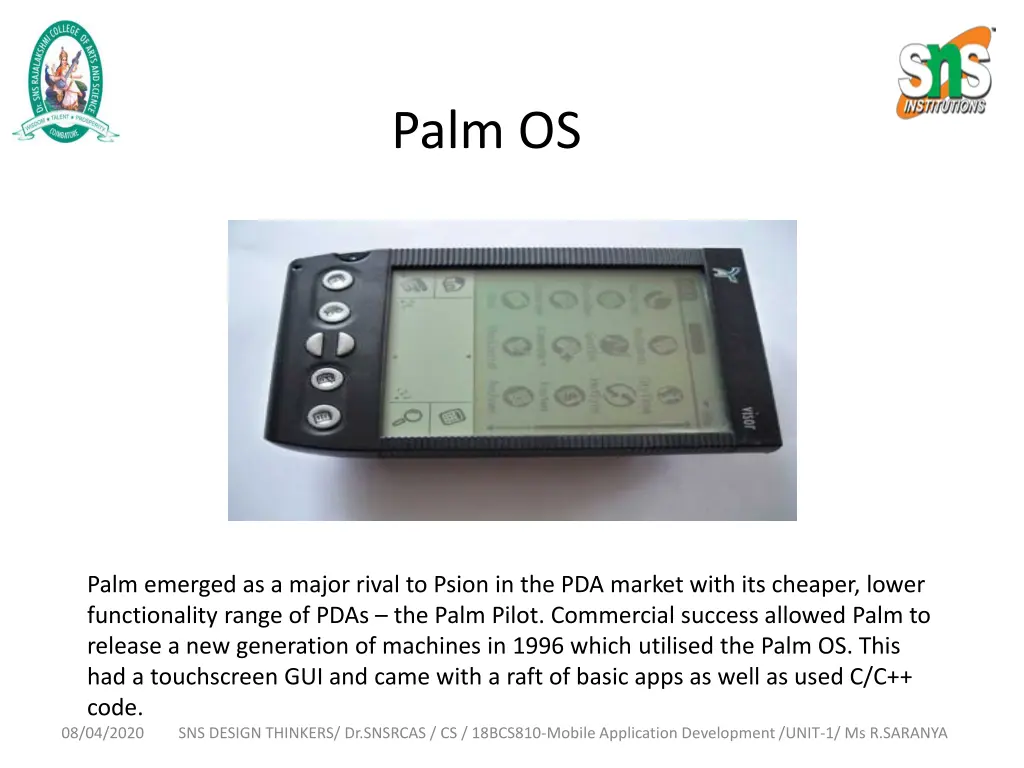 palm os