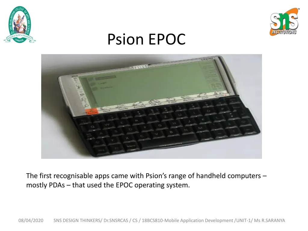 psion epoc