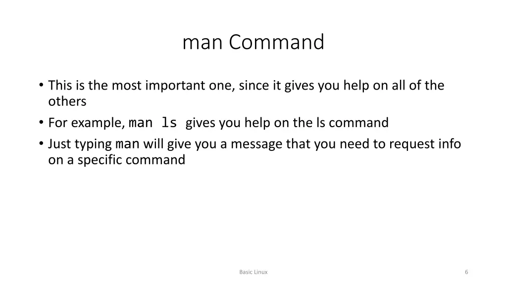 man command