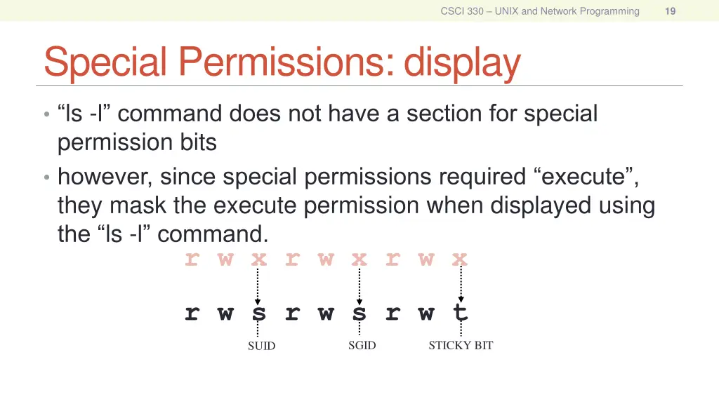 csci 330 unix and network programming 16