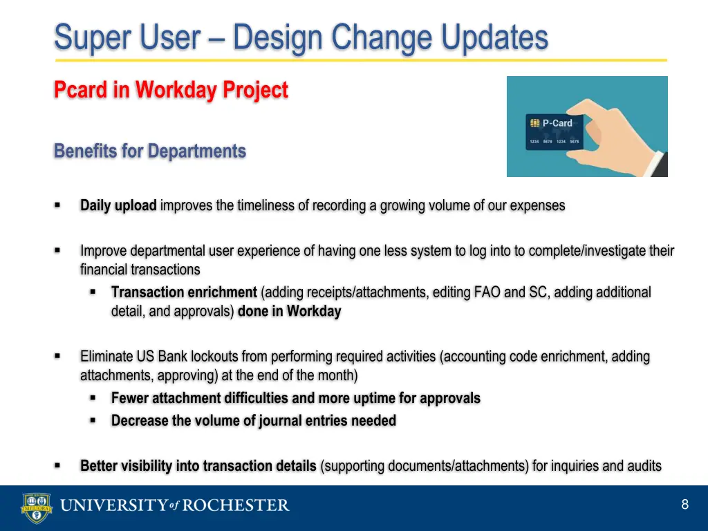 super user design change updates 2