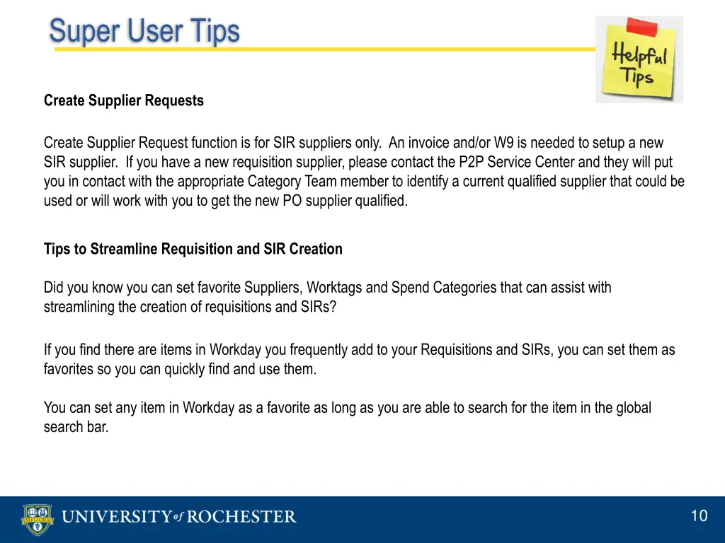 super user tips