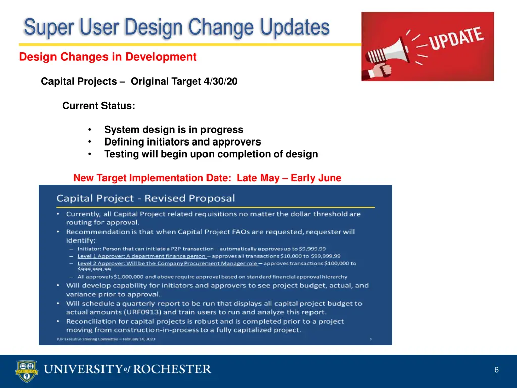 super user design change updates