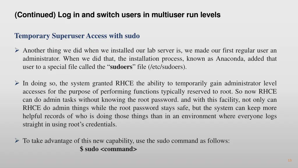 continued log in and switch users in multiuser 2