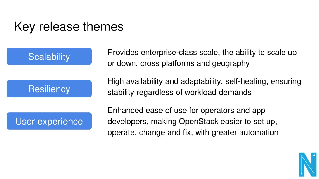 key release themes