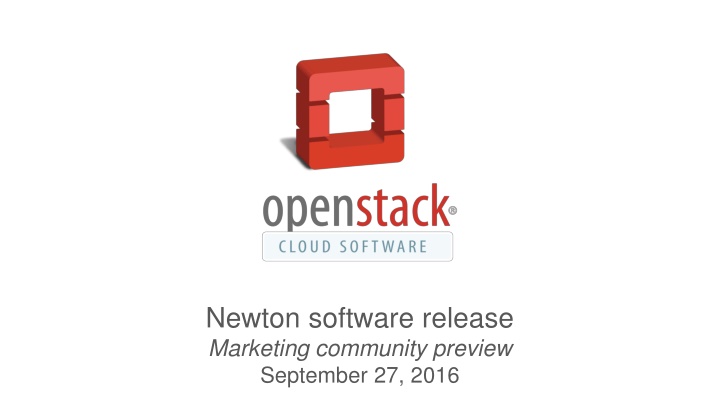 newton software release marketing community