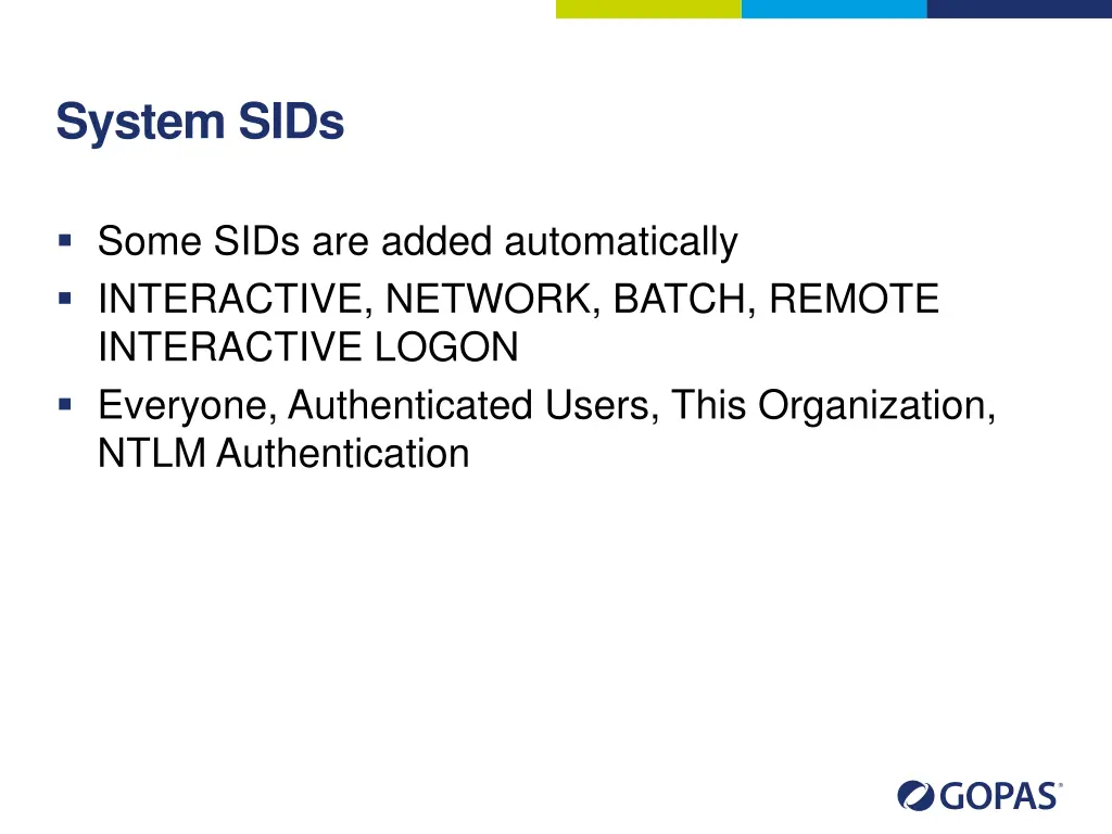 system sids