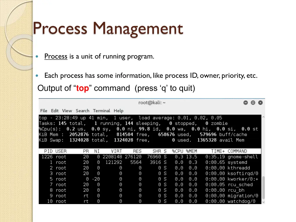 process management