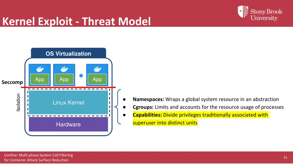 kernel exploit threat model