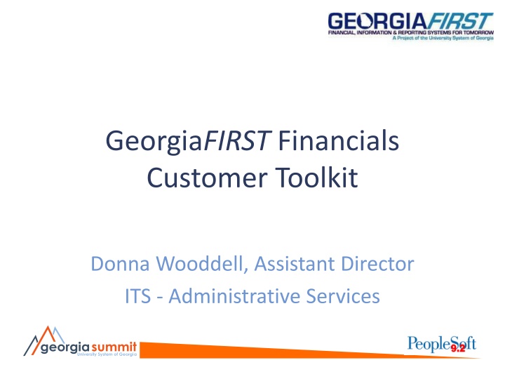 georgia first financials customer toolkit