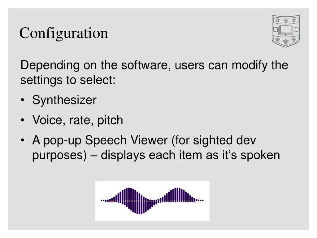 configuration