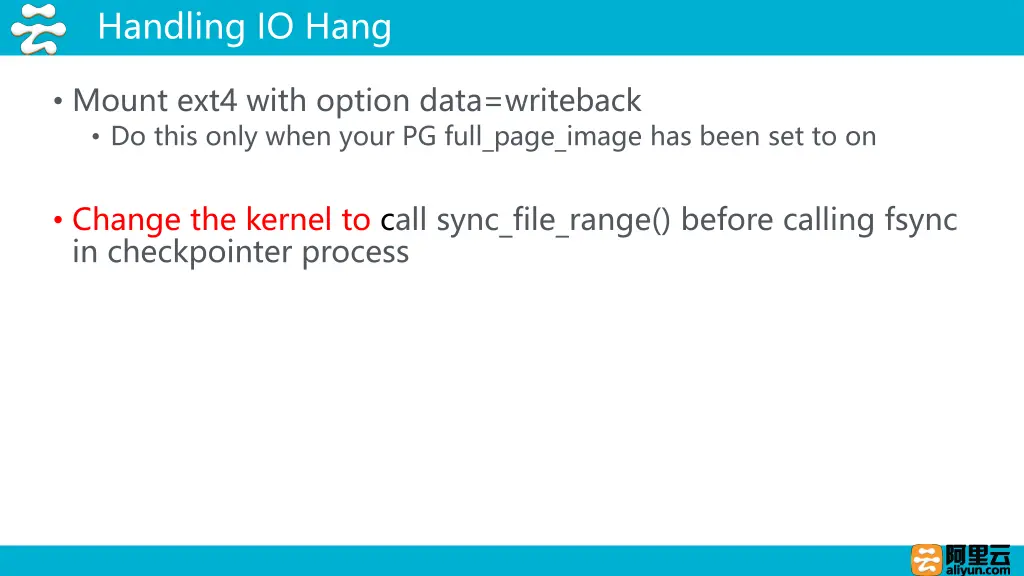 handling io hang 2