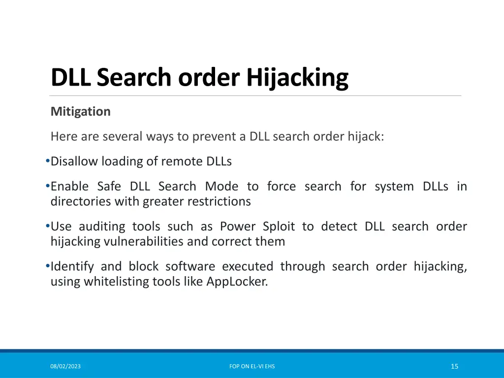 dll search order hijacking 2