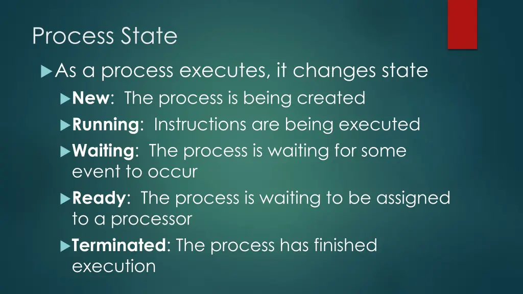 process state