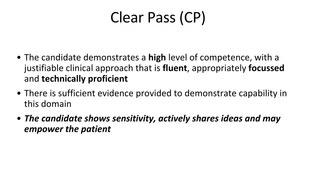 clear pass cp