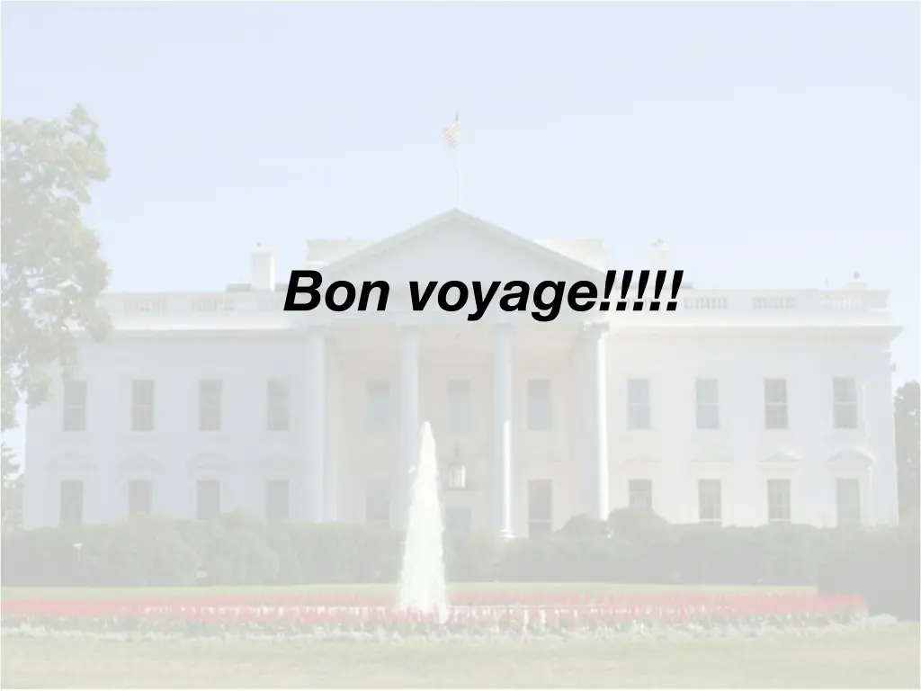 bon voyage