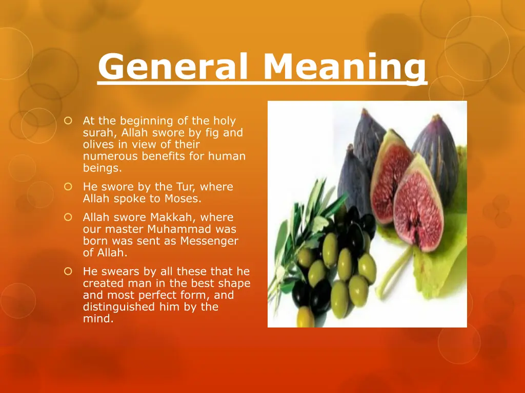 general meaning