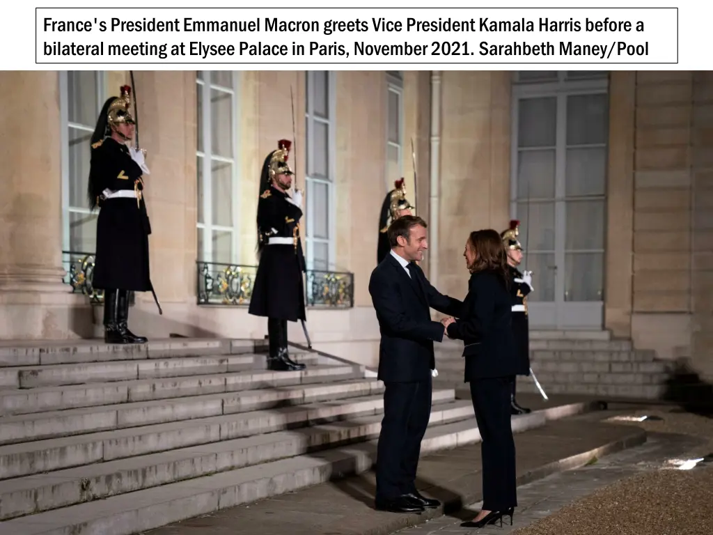 france s president emmanuel macron greets vice