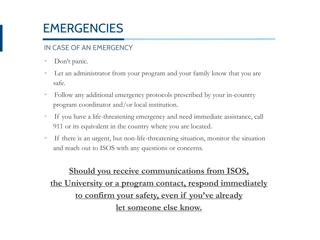 emergencies 1