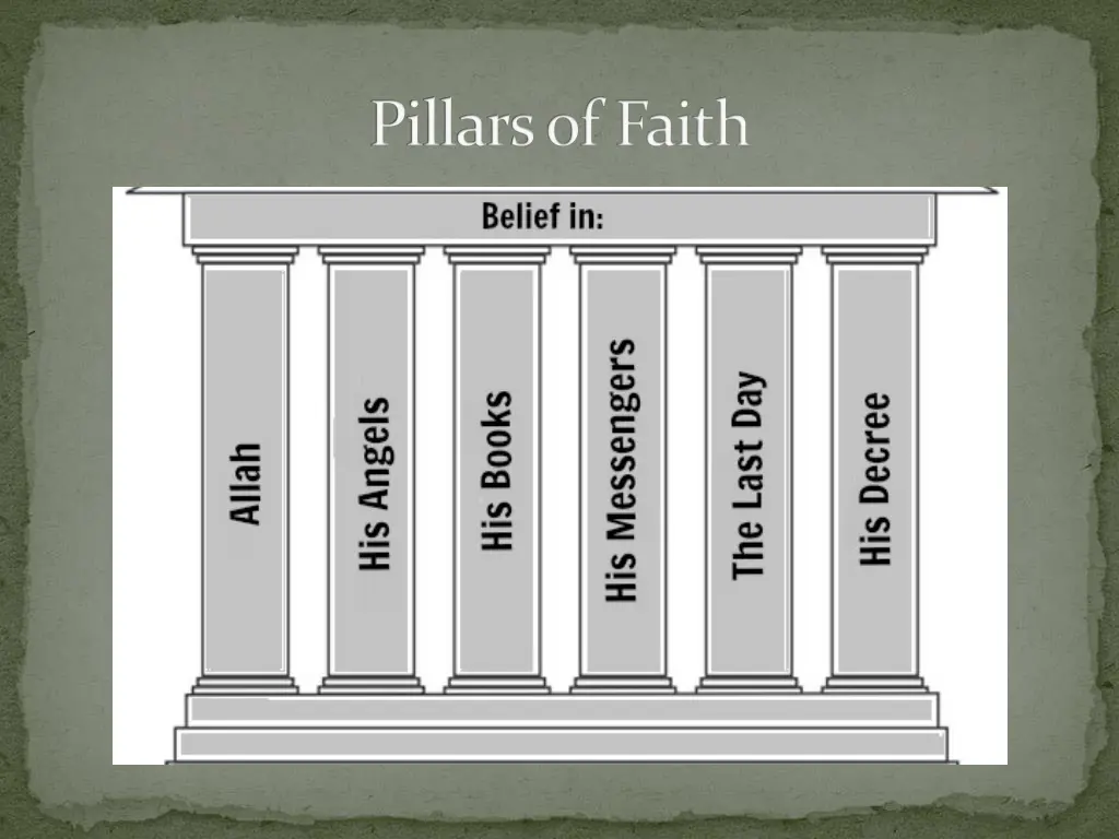 pillars of faith