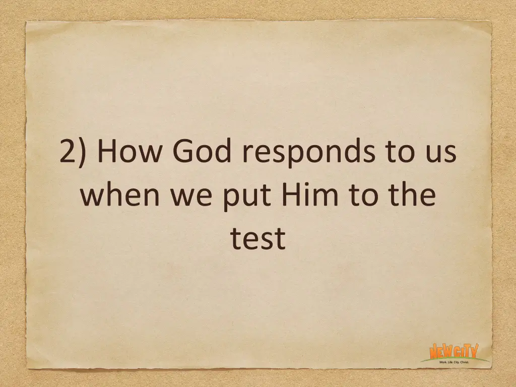 2 how god responds to us when