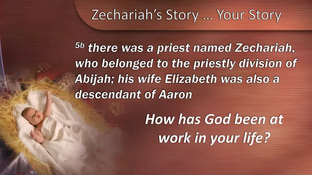 zechariah s story your story 1