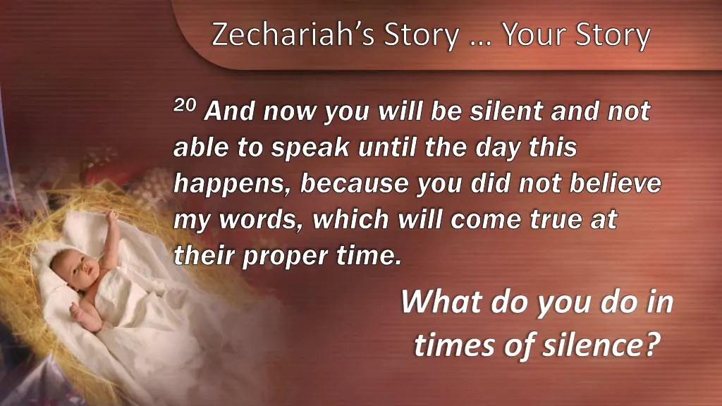 zechariah s story your story 5