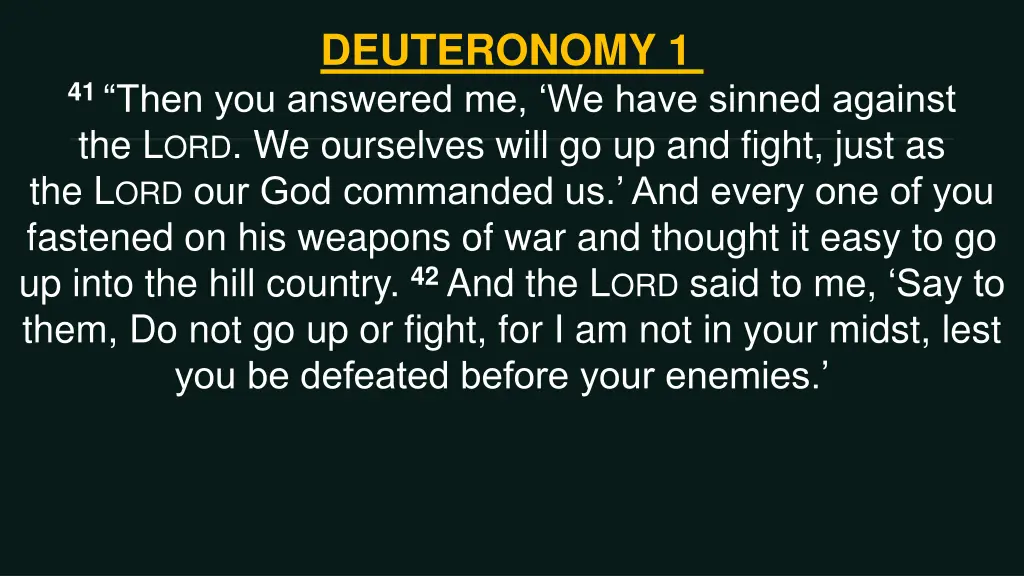 deuteronomy 1 7