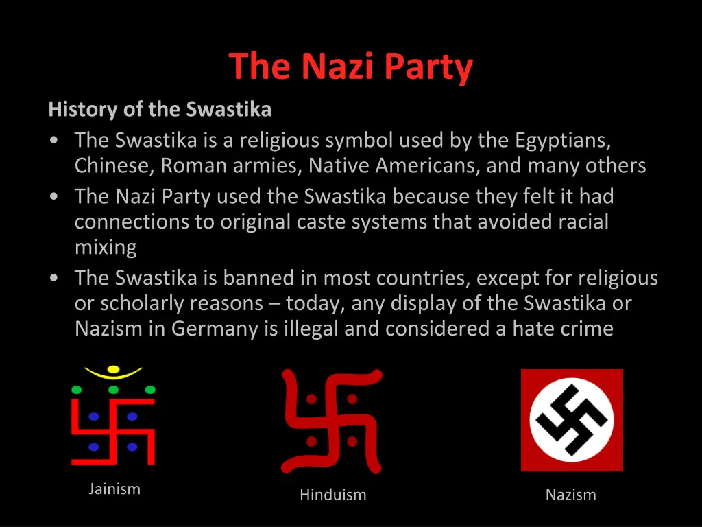 the nazi party