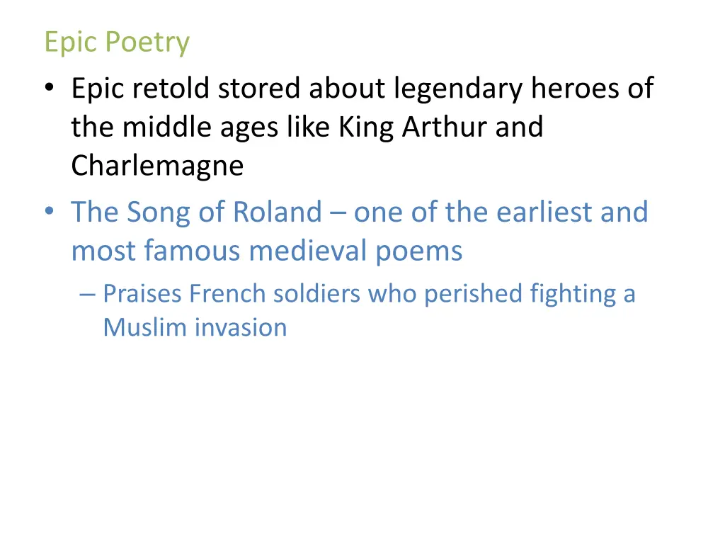 epic poetry epic retold stored about legendary